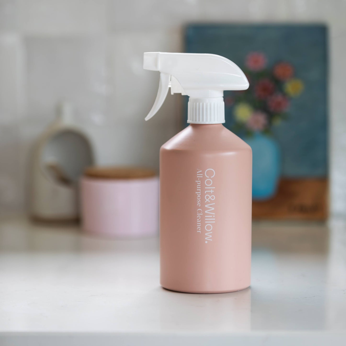 Eco-Chic Refillable Spray Bottle — All-purpose Cleaner